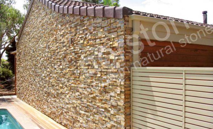 Natural Stacked Stone Veneer Example